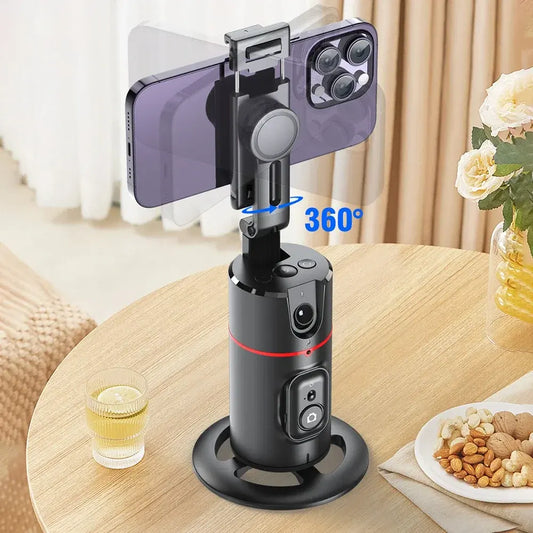 Stabilisateur smartphone 360° avec suivi automatique
